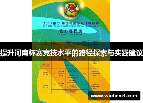 提升河南杯赛竞技水平的路径探索与实践建议