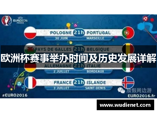 欧洲杯赛事举办时间及历史发展详解